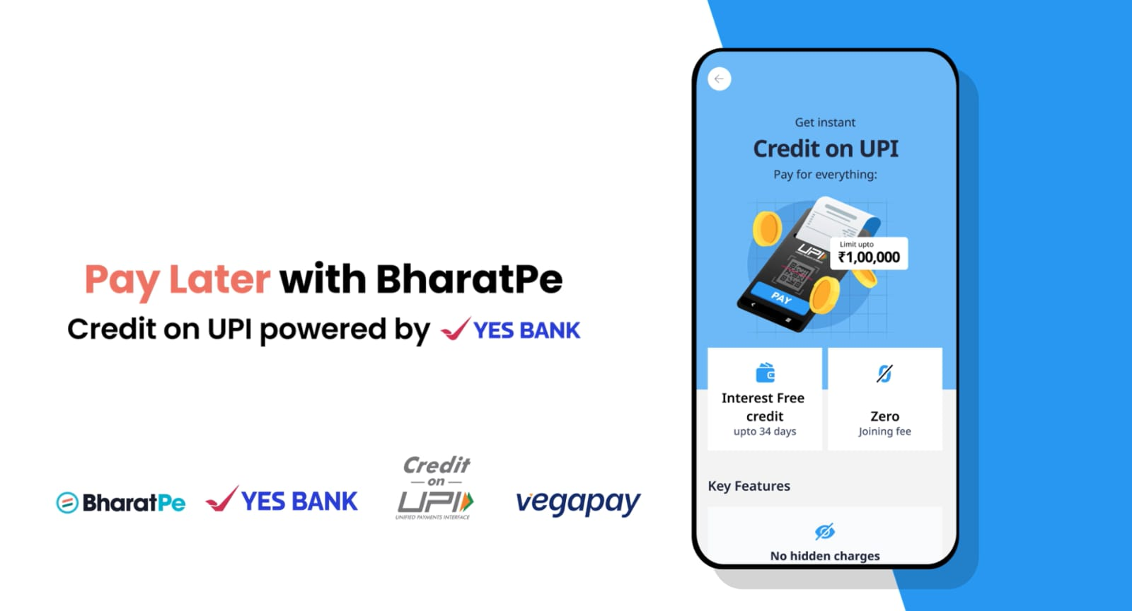 Bharat Pe Credit Line on UPI