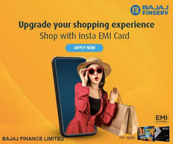 Bajaj Finserv Insta EMI card