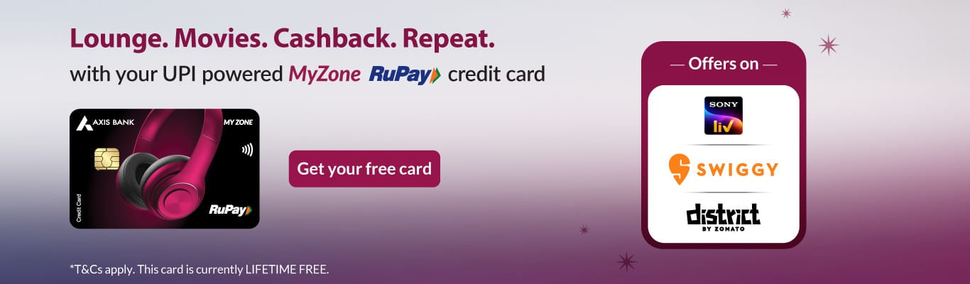 Axis My Zone Rupay Credit Card