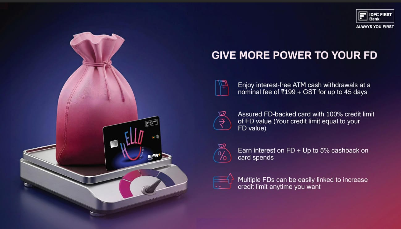IDFC Hello Cashback Credit Card