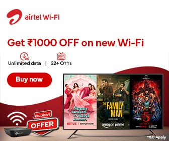 Airtel Xstream Braodband